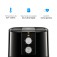 Fritadeira el�trica sem �leo Air Fryer 5,5 L 1700 Watts - Cuisine Fry Gourmet  110V