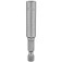 Soquete magn�tico sextavado 1/4'' x 65 mm encaixe 1/4