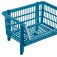 Cesto expositor pl�stico empilh�vel 24 x 44 x 34 cm COPAZ 3 Pe�as
