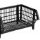 Cesto expositor plstico empilhvel 41 x 27 x 57 cm COMPT2 peas