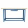 Bancada desmontvel tampo compensado pinus 1500 x 600 x 40 mm c/ 1gaveta - NB-2