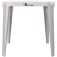 Mesa pl�stica quadrada 70 x 70 cm - Coruripe