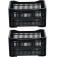 Kit 2 Caixas pl�sticas para hortifruti 31 x 34 x 55 cm