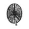 Ventilador de parede industrial 1 m 1/2 cv 3 velocidades -  15599  220V
