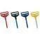 Haste americana de alum�nio para mop �mido com ponta looping - HA200