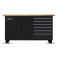 Bancada fechada com 6 gavetas e 2 portas RLL-204