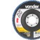 Disco de lixa flap disc c�nico 4 1/2
