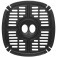 Fritadeira el�trica sem �leo Air Fryer 3,5L 1.400 Watts - START FRY  110V