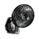 Ventilador de mesa e parede silencioso 50 cm 8 p�s 3 velocidades - Flow Turbo  220V