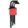 Jogo de chave allen longa 1,5 a 10 mm com 9 peas - 112319