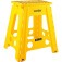 Banqueta pl�stica dobr�vel altura 450mm amarela