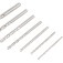 Jogo de brocas para concreto 3 a 10 mm com 7 peas