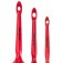 Kit com 3 pinc�is Red & Shine