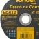 Disco de corte para metal 180 x 3,0 x 22,23 mm - VDR12