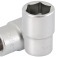 Soquete sextavado 19 mm encaixe de 1/2