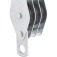 Moit�o/cadernal 60 mm com 3 roldanas