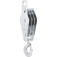 Moit�o/cadernal 60 mm com 3 roldanas