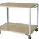 Bancada m�vel aberta com rodas 110 x 81 x 90 cm - CR-66