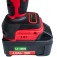 Chave de impacto a bateria 20V encaixe 1/2