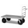 Carro plataforma com 1 aba capacidade de 800 kg