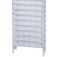 Estante em inox com 60 gavetas n� 3 branca - EI60/3B