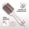 Escova secadora 1200W White Rose 3 em 1 - ES-50  110V/220V Escova secadora 1200W White Rose 3 em 1 - ES-50  110V/220V