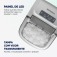 M�quina de Gelo 12 kg Turbo Ice Premium cinza MG-12-GI   110V