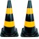 Kit 2 Cones para sinalizao 75 cm 2 faixas - RM-44