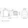 Tomada de Acoplamento Industrial 2P+T 32 A 220-250 Vca 6 H 
