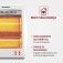 Aquecedor de ambientes 900W 2 em 1 quartzo Confort III - A-16  110V Aquecedor de ambientes 900W 2 em 1 quartzo Confort III - A-16  110V