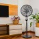Ventilador de coluna 50 cm oscilante 8 ps com 3 velocidades - Flow Turbo  220V