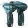 Combo Furadeira Parafusadeira de Impacto + Parafusadeira de Impacto - DK1493  110V/220V