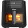 Fritadeira eltrica sem leo air fryer digital 4,6l 1500w com visor clear - OFRT970  220V