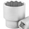 Soquete estriado 27 mm encaixe 3/4
