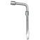 Chave de roda tipo L com esp�tula 17 mm em a�o carbono - 1421055