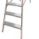Escada de alumnio 8 degraus residencial - EDS008