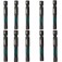Jogo de bits de impacto hexagonal 6 x 50mm encaixe de 1/4