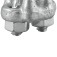 Grampo para cabo de ao em ao carbono 1/8