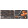 Caixa para ferramentas sanfonada 5 gavetas com 61 pe�as - 5900BR/KIT-PRO1