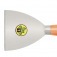 Esp�tula r�gida 10 cm em a�o com cabo de madeira - 77394105