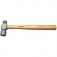 Martelo de bola 1000 g com cabo em madeira Envernizada - Basic