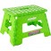 Banqueta pl�stica dobr�vel verde 220 mm