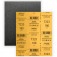 Folha de lixa D'gua 225 x 275 mm - T223