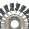 Escova de a�o circular torcida 114,3 x 12,7 mm
