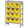Estante metlica com 12 gavetas n 5 amarela - EF12/5AM