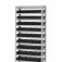 Estante met�lica com 60 gavetas n� 3 preta - EP60/3P