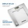 Balan�a digital para banheiro capacidade 150 kg Ellegance - BL-03