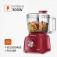 Mini Processador de alimentos 300 watts vermelho Turbo Pratic - MP-16-R  110V