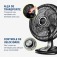 Ventilador de mesa 50 cm 8 p�s 3 velocidades Turbo  110V