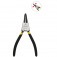 Alicate para an�is externo bico curvo 7